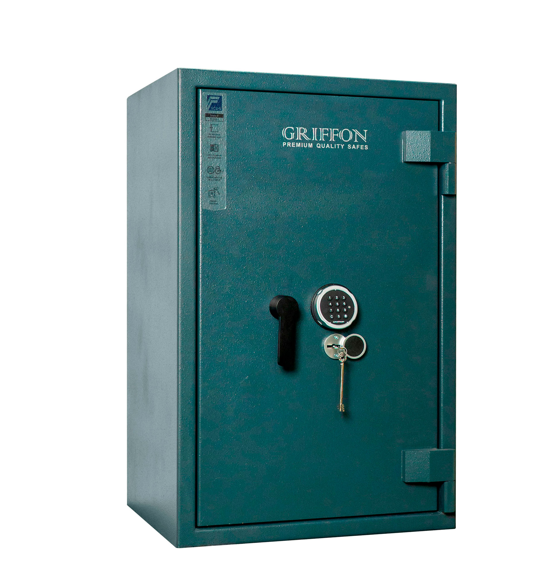 Сейф вогнезламостійкий GRIFFON CLE III.95.K.E.T DARK GREY