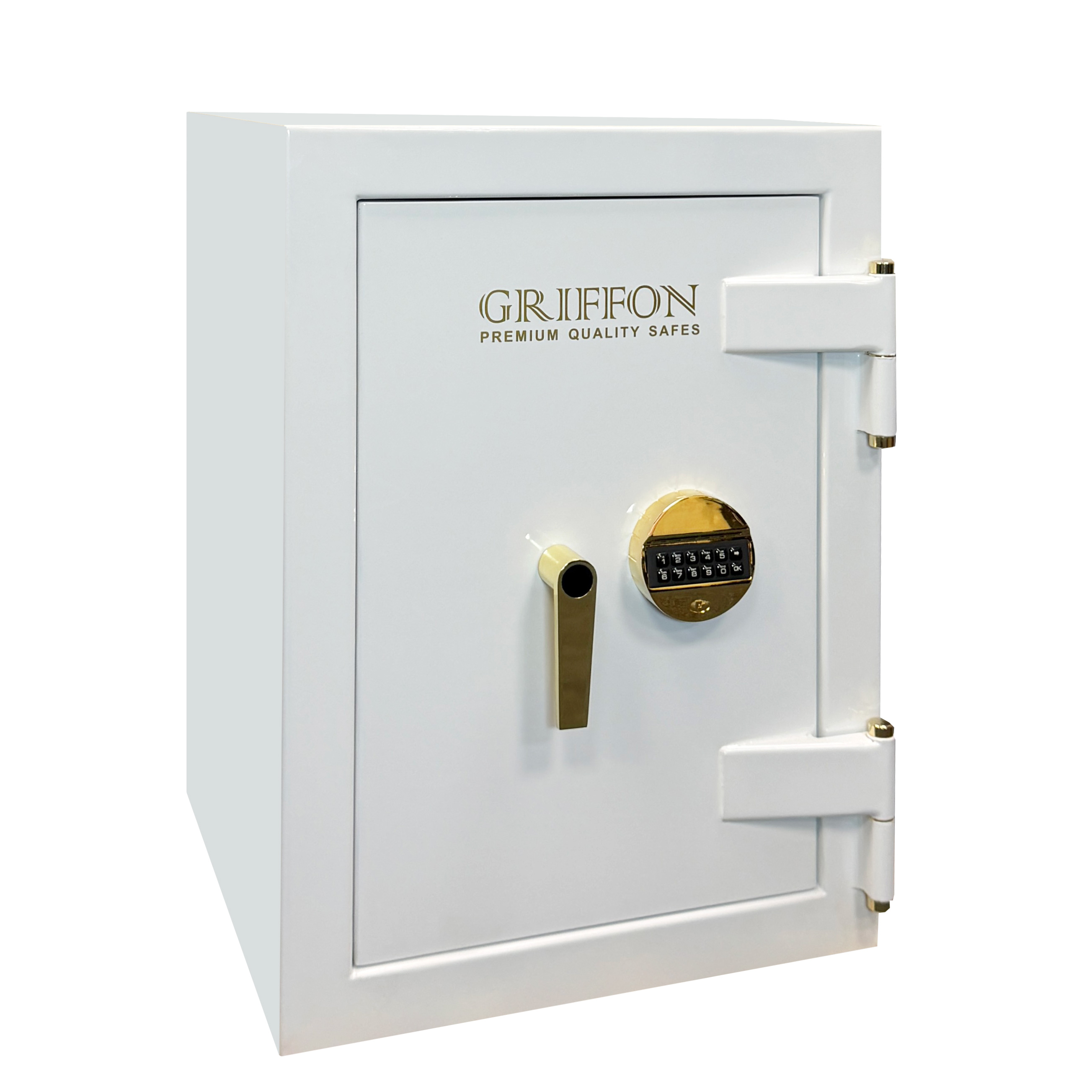 Сейф вогнезламостійкий GRIFFON CLE II.68.E WHITE GOLD