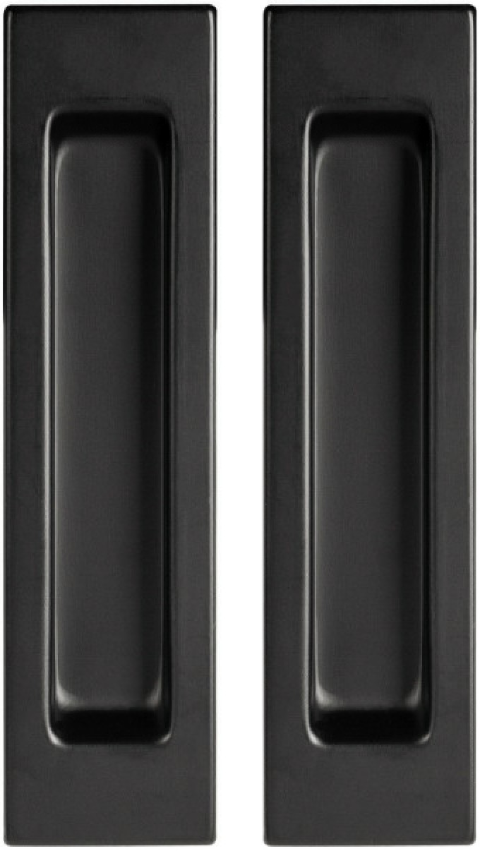 Ручка для розсувних дверей SoftLine SLQ-010 BL-24 — чорний