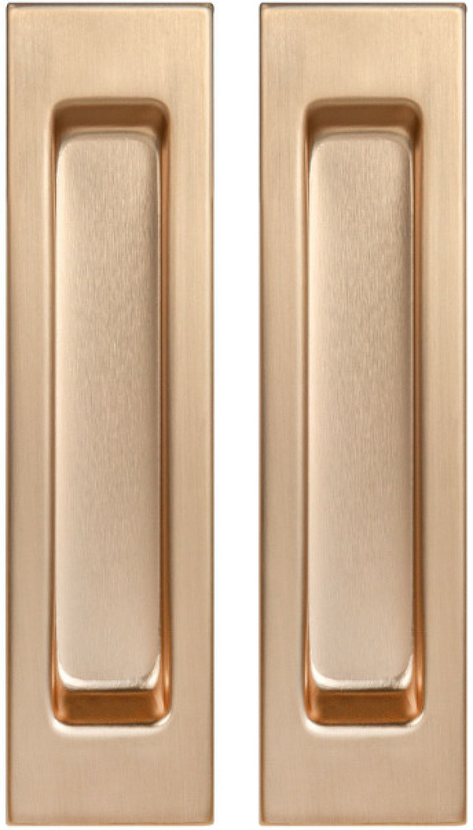 Ручка для розсувних дверей SoftLine SLQ-010 SSG-39 — матове золото